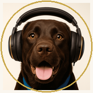 Houston wearing his headphones